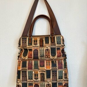 Patricia Nash Doorways to Italy Trapani convertible back pack